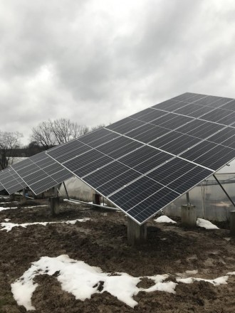 Монтажа двосторонніх трекерних електростанції. . фото 8 Монтаж під ключ сонячних двосторонніх трекерних електростанції. Хороший вибір, г. . фото 8