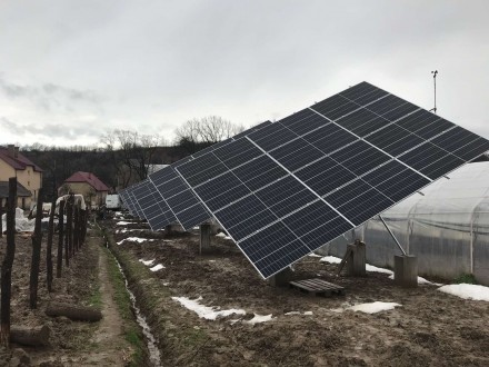 Монтажа двосторонніх трекерних електростанції. . фото 7 Монтаж під ключ сонячних двосторонніх трекерних електростанції. Хороший вибір, г. . фото 7