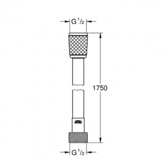 Шланг для душа Grohe Relexaflex 45992001. . фото 3