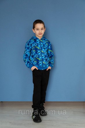 Модный детский спортивный костюм для мальчика Footbal. Костюм с кофты и штанов. . . фото 2
