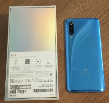 Смартфон Xiaomi Mi 9 6/128 Ocean Blue в идеальном состояние с первого дня покупк. . фото 5