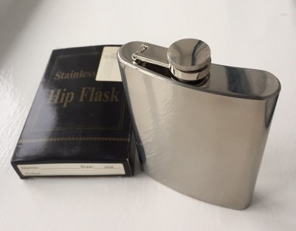 Продаётся новая карманная фляга Hip Flask 8 OZ (237 мл).
Материал: нержавеющая . . фото 2