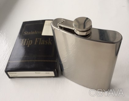 Продаётся новая карманная фляга Hip Flask 8 OZ (237 мл).
Материал: нержавеющая . . фото 1