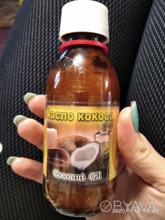 Натуральное кокосовое масло (coconut oil) Organic .   Кокосовое масло Coconut Oi. . фото 1