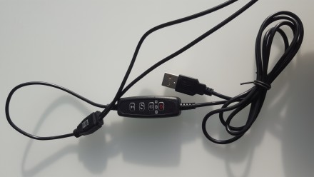 Мощность 18 Вт (2 светильника по 9 Вт)
Питание от USB-разъема – лампу мож. . фото 7