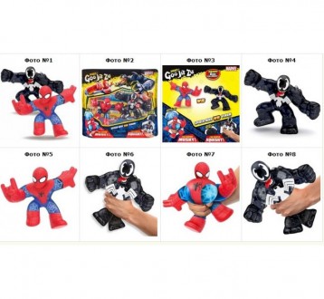 Фигурка тянучка Гуджитсу Goo Jit Zu S2 Spider-Man vs Venom. Киев. фото 1 Фигурка тянучка Гуджитсу Goo Jit Zu S2 Spider-Man vs Venom. Киев. фото 1