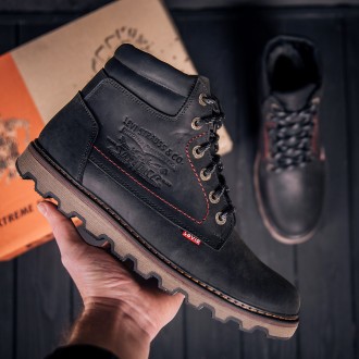 Мужские зимние кожаные ботинки Levis Expensive. Хмельницький. фото 1 Мужские зимние кожаные ботинки Levis Expensive. Хмельницький. фото 1
