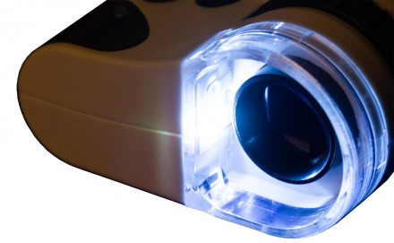 Levenhuk Zeno Cash ZC7 – портативный микроскоп с ультрафиолетовой подсветкой для. . фото 7