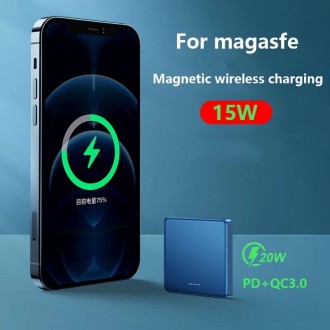 
Power Bank для iPhone 12 (Magsafe) Павербанк
Внешний аккумулятор с беспроводной. . фото 6