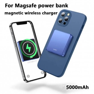 
Power Bank для iPhone 12 (Magsafe) Павербанк
Внешний аккумулятор с беспроводной. . фото 3