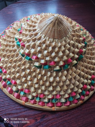 Продам вьетнамские шляпы в колличестве 2-х штук в идеальном состоянии ,сделаны и. . фото 5