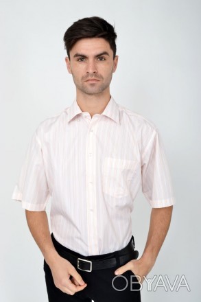 Нарядная рубашка нужна каждому мужчине. Такая светлая рубашка прекрасно подойдет. . фото 1