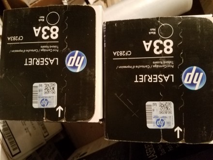 Новые оригинальные картриджи

HP 83a cf283a 2000грн
HP 83x cf283x 22000грн

. . фото 4