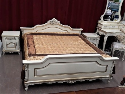 Предлагаем деревянную спальню Моника в барокко стиле.

В объявлении указана це. . фото 10