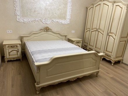 Предлагаем деревянную спальню Моника в барокко стиле.

В объявлении указана це. . фото 8