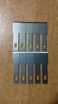 Продам набор новых сменных прямых лезвий для ножа. Лезвия качественные и очень о. . фото 2
