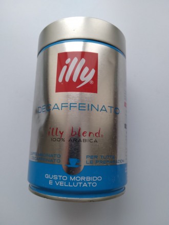 Кава мелена 250г   Illy Espresso Decaffeinato   - італійський бренд преміум-клас. . фото 2