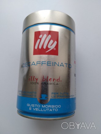 Кава мелена 250г   Illy Espresso Decaffeinato   - італійський бренд преміум-клас. . фото 1