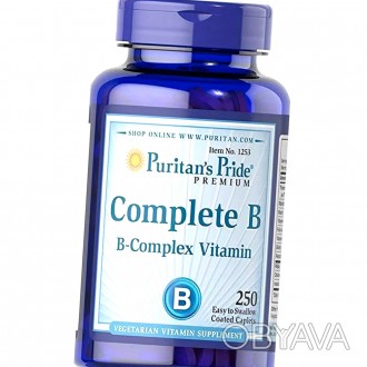 Комплекс витаминов группы Б Puritan's Pride Complete B 250 таб