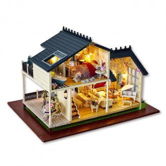 Кукольный дом конструктор DIY Cute Room 1032 Вилла "Прованс" 3D Румбокс
Румбокс . . фото 3