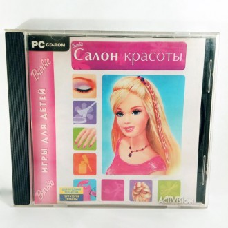 Відеогра Barbie: Салон краси (Барбі) CD ПК для дітей. Київ. фото 1 Відеогра Barbie: Салон краси (Барбі) CD ПК для дітей. Київ. фото 1