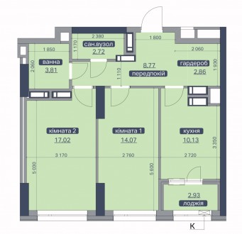 Квартира находится на 28 видовом этаже дома №2 в ЖК Метрополис, по адресу Академ. . фото 3