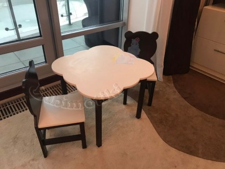 Набор стол и стульчик "Мишки"  обязательно понравится Вашему ребенку! . . фото 6