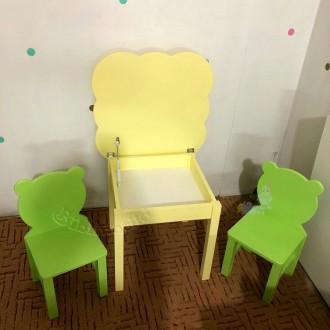 Набор стол и стульчик "Мишки"  обязательно понравится Вашему ребенку! . . фото 8