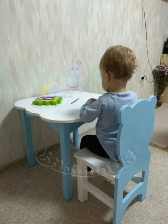 Набор стол и стульчик "Мишки"  обязательно понравится Вашему ребенку! . . фото 5