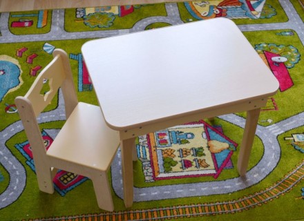 Пропонуємо вам комплект дитячий столик + стільчик. При потребі столик укомплекту. . фото 3