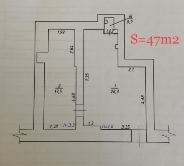 Продам помещение 47м2 р-н 5-5.. Кропивницький. фото 1 Продам помещение 47м2 р-н 5-5.. Кропивницький. фото 1
