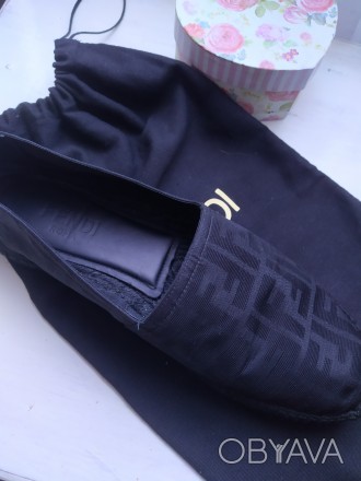 Еспадрильи,кеды Fendi