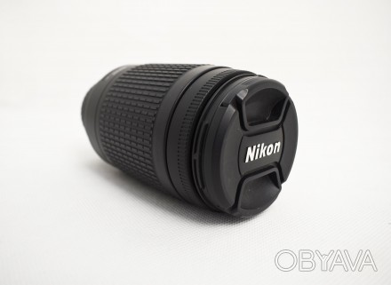 Продам обєктив NikonAF NIKKOR 70-300mm 1:4-5.6 G в ідеальному стані. Без жодних . . фото 1