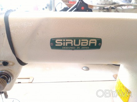 Промышленная швейная машинка Siruba, б/у.

Имеет 3-х фазный двигатель 380 воль. . фото 1