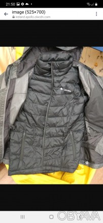 Зимово-осіння Чоловіча шикарна куртка, куплена в Америці. Складається з двох кур. . фото 1