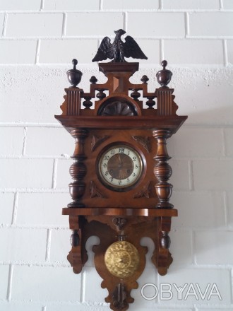 Предлагаю антикварные голландские настенные часы, выполненные в знаменитом стиле. . фото 1