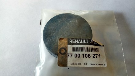 Заглушка блока двигателя (57,3x10,4) Renault Trafic 1.4,1.6 8v/1.4 16v-2.0 16v 9. . фото 2