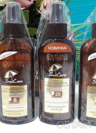 Масло солнцезащитное водостойкое spf 6, 20, 30