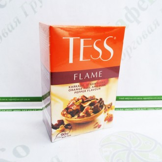 Чай TESS Flame гибискус и розовый перец черный 90г (15). Харків. фото 1 Чай TESS Flame гибискус и розовый перец черный 90г (15). Харків. фото 1