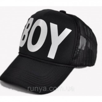 Чёрная кепка для мальчика BOY. Черкассы. фото 1 Чёрная кепка для мальчика BOY. Черкассы. фото 1
