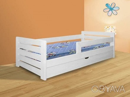Кровать из дерева односпальная, Детская подростковая кровать