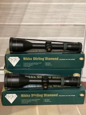 Оптический прицел Nikko Stirling Diamond 3-12x56. Новый. С подсветкой. Цена 6500. . фото 2