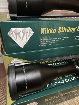 Оптический прицел Nikko Stirling Diamond 3-12x56. Новый. С подсветкой. Цена 6500. . фото 4
