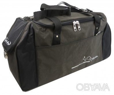  Прочная спортивная сумка 59 л Wallaby, Украина 447-4 хаки с черным Рады Вам пре. . фото 1