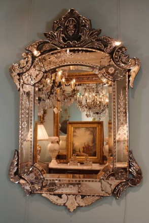 Производим на заказ - Венецианские зеркала любой сложности и цветовой гаммы.. . фото 6