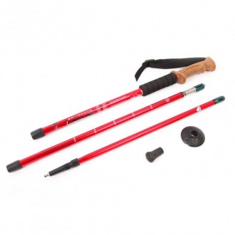 Предлагаю телескопические палки с пробковыми ручками для туризма и походов в гор. . фото 5