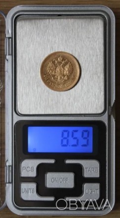 Продаю золотую монету 10 рублей 1899 года,оригинал,хороший сохран.