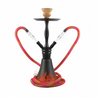 Кальян Woyu WY-HS03 Red на 2 трубки с колбой и шлангой 45см. Запорожье. фото 1 Кальян Woyu WY-HS03 Red на 2 трубки с колбой и шлангой 45см. Запорожье. фото 1