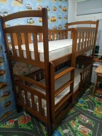 Для детей и старше предлагаем кровать Карина -Люкс с дерева ольхи
Раскладываете . . фото 8