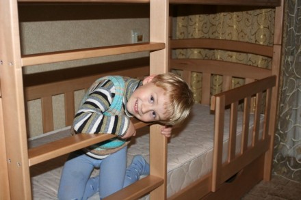Для детей и старше предлагаем кровать Карина -Люкс с дерева ольхи
Раскладываете . . фото 6